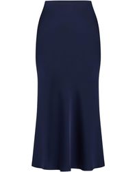 Gina Bacconi - Bobbi Satin Bias Cut Skirt - Lyst