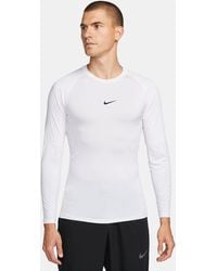 Nike - Pro Dri-Fit Tight Long-Sleeve Fitness Top - Lyst
