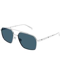 McQueen - Mcqueen Am0477S Aviator Sunglasses - Lyst