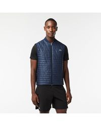 Lacoste - Padded Sleeveless Gilet - Lyst
