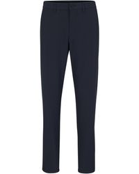 BOSS - Hugo Commuter Slim Fit Trousers - Lyst