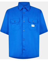 HUGO - Ekyno Short-Sleeve Plain Shirt - Lyst