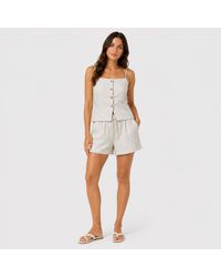 I Saw It First - Stripe Woven Cami Top - Lyst