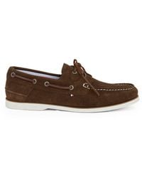 Tommy Hilfiger - Th Boat Shoe Core Suede - Lyst