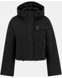 Barbour - Atlanta Cropped Waterproof Rain Anorak - Lyst