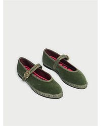 Flabelus - Pierre Velvet Mary Jane - Lyst