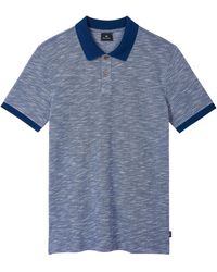 Paul Smith - Space Dye Short Sleeve Polo Shirt - Lyst