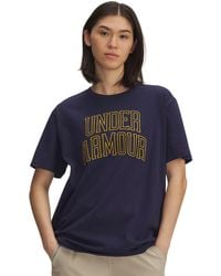 Under Armour - Varsity Oversized T-Shirt - Lyst