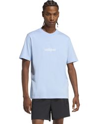 adidas - Essentials Single Jersey Logo T-Shirt - Lyst