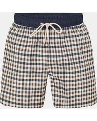 Aquascutum - Beach Iconic Club Swim Shorts - Lyst