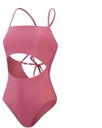 Speedo - Cut Out One Piece Swimsuits - Lyst