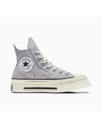 Converse - Adults Chuck 70 De Luxe Squared Canvas High-Top Trainers - Lyst