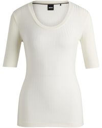 BOSS - Effilie Short Sleeve Polo Shirt - Lyst