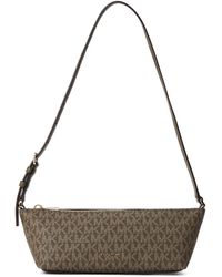 MICHAEL Michael Kors - Laila Small East-West Coated Canvas Shoulder Bag - Lyst