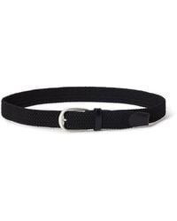 Osprey - Sam Flexible Woven Leather Belt - Lyst