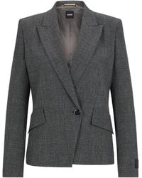BOSS - Jarinara Formal Jacket - Lyst