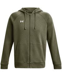 Under Armour - Ua Rival Fleece Full-Zip Hoodie - Lyst
