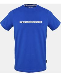 Aquascutum - Cotton Short-Sleeve Logo Crew-Neck T-Shirt - Lyst