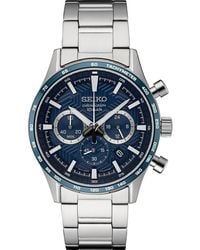 Seiko - Chronograph Analogue Quartz Watch - Lyst