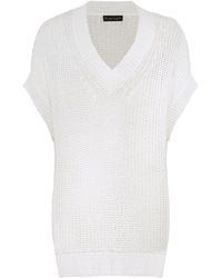 Phase Eight - Lizzia V Neck Stitch Knit - Lyst