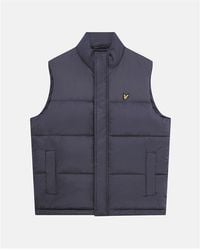 Lyle & Scott - Lyle Wadded Gilet Sn99 - Lyst