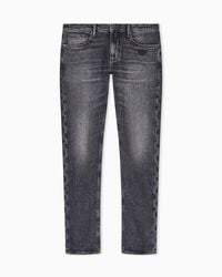 Emporio Armani - J06 Slim-Fit Trousers - Lyst