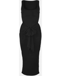 GOOD AMERICAN - Slinky Midi Dress - Lyst