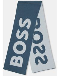 BOSS - Feodoro Midweight Scarf - Lyst
