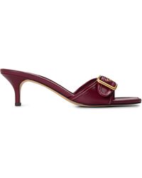 COACH - Margot Kitten Heeled Mules - Lyst