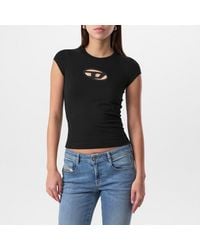 DIESEL - T Angie Oval D T Shirt - Lyst