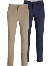 Jack & Jones - 2 Pack Marco Chino Trouser - Lyst