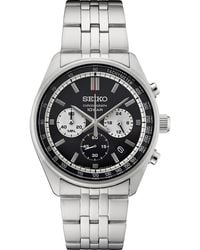 Seiko - Chronograph Water Resistant Analogue Quartz Watch - Lyst