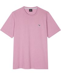 Paul Smith - Regular Fit Zebra Crew-Neck T-Shirt - Lyst