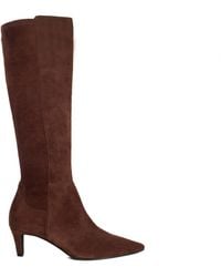 Dune - Sultry Leather Knee-High Boots - Lyst