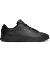 Tommy Hilfiger - Court Leather Low Top Trainers - Lyst
