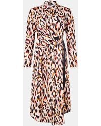 Biba - Tie Shirt Dress - Lyst