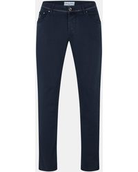 Jacob Cohen - Slim Fit Trousers - Lyst