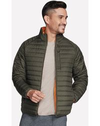 Skechers - Goshield Altitude Reversible Water-Resistant Softshell Jacket - Lyst