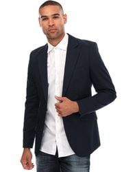 Ted Baker - Shakerj Slim Fit Cotton Linen Jacket - Lyst