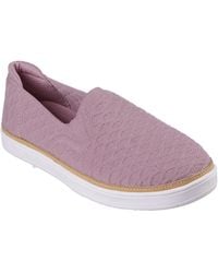 Skechers - Coast Drive Textured Slip-On Loafers - Lyst