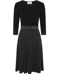 Gina Bacconi - Apple Pleated Midi Dress - Lyst