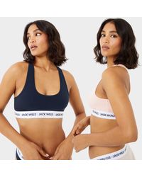 Jack Wills - Jw Dibsdall Multipack Bralette 2 Pack - Lyst