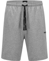 BOSS - Bodywear Drawstring Shorts With Logo Detail (Mix & Match) - Lyst
