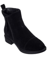Skechers - Angled Side Zip Boot W Memory Foam Heeled Boots - Lyst