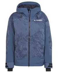 adidas - Terrex 2-layer Insulated Snow Graphic Jacket - Lyst