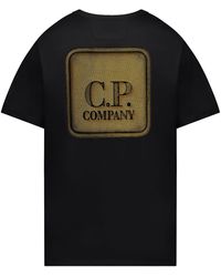 CP COMPANY METROPOLIS - Mercerized Graphic T-Shirt - Lyst