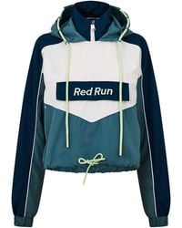 Red Run - Skyline Cropped Windbreaker - Lyst