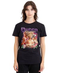 Bridgerton - Queen Charlotte Vintage T-Shirt Blac - Lyst