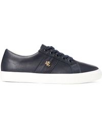 Ralph Lauren - Janson Leather Trainers - Lyst