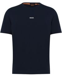 BOSS - Oversized Tchup T-Shirt With Logo Detail - Lyst